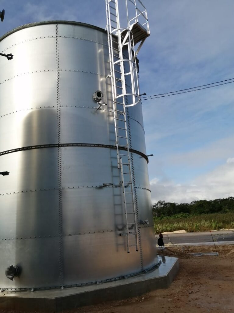 TANQUE DE AGUA ATORNILLADOS FM INSTALACION TYECI